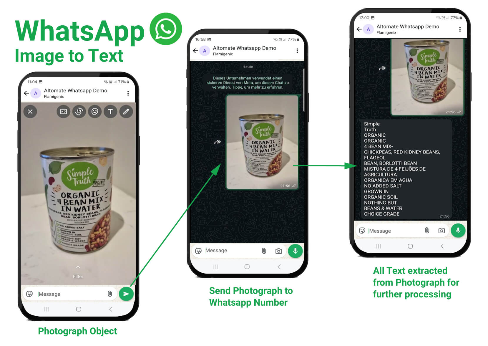 Whatsapp Image to Text Extractor